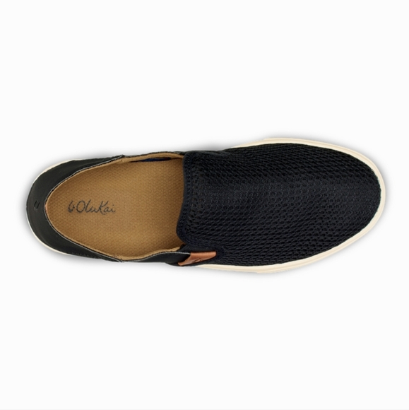 🆕️ Olukai Pehuea Slip On Shoes in Black - Picture 2 of 16
